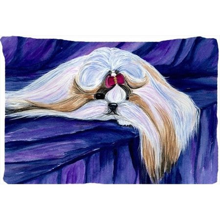 CAROLINES TREASURES Carolines Treasures SS8605PILLOWCASE 20.5 x 30 in. Shih Tzu Moisture Wicking Fabric Standard Pillowcase SS8605PILLOWCASE